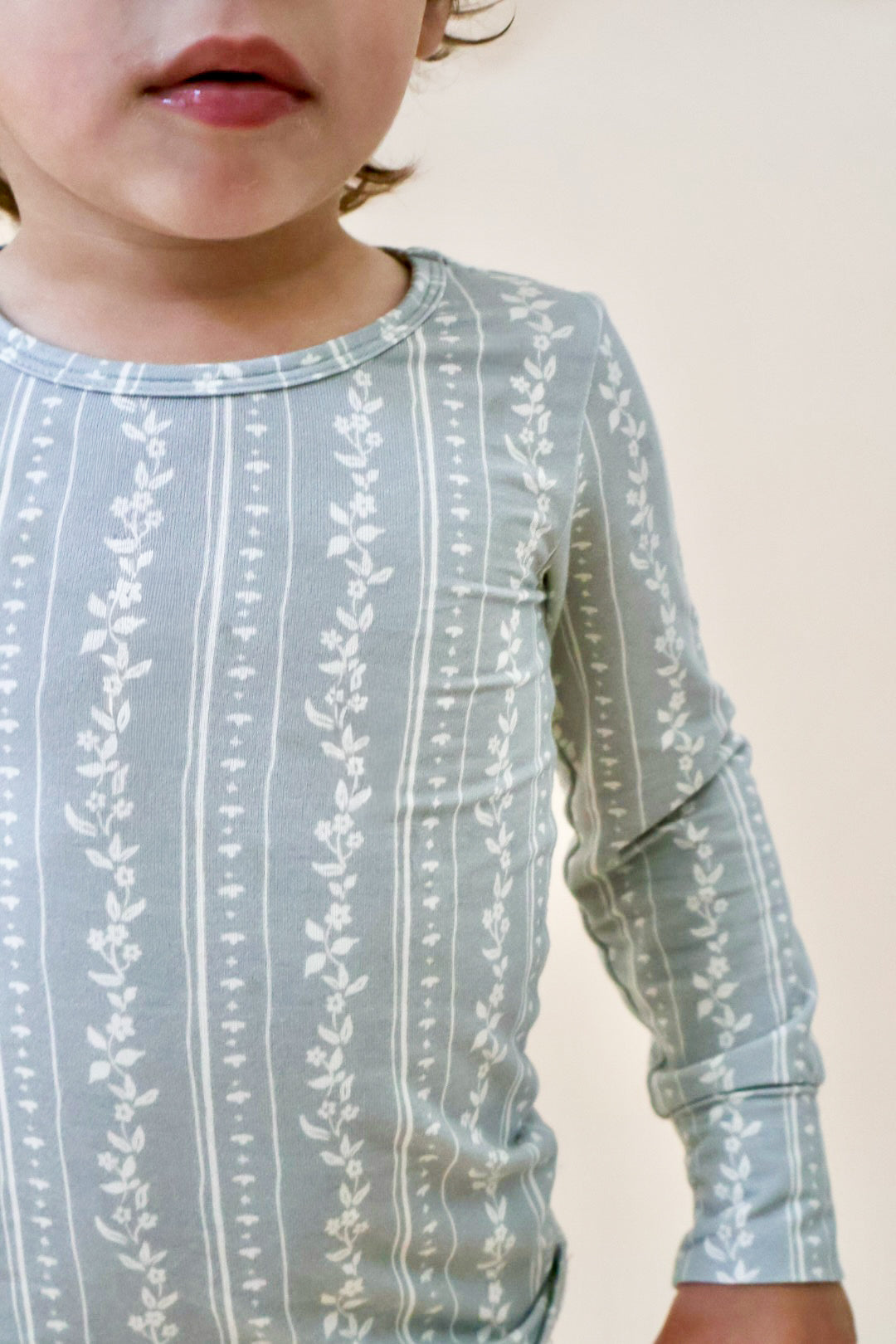 Toddler Bamboo PJ’s (Cottage Stripe)