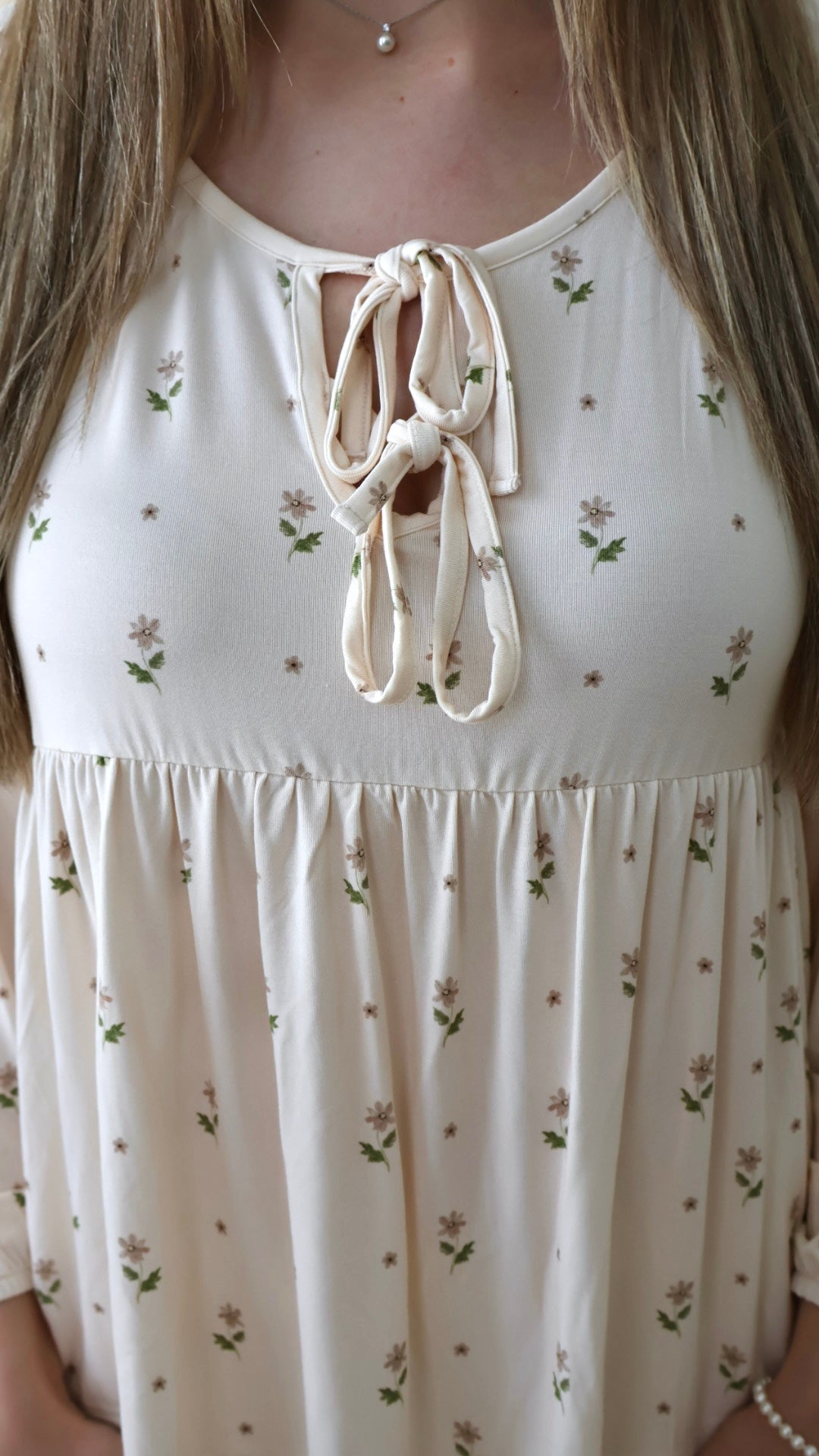 Women's Bamboo PJ Lounge Set (Blush Meadows)