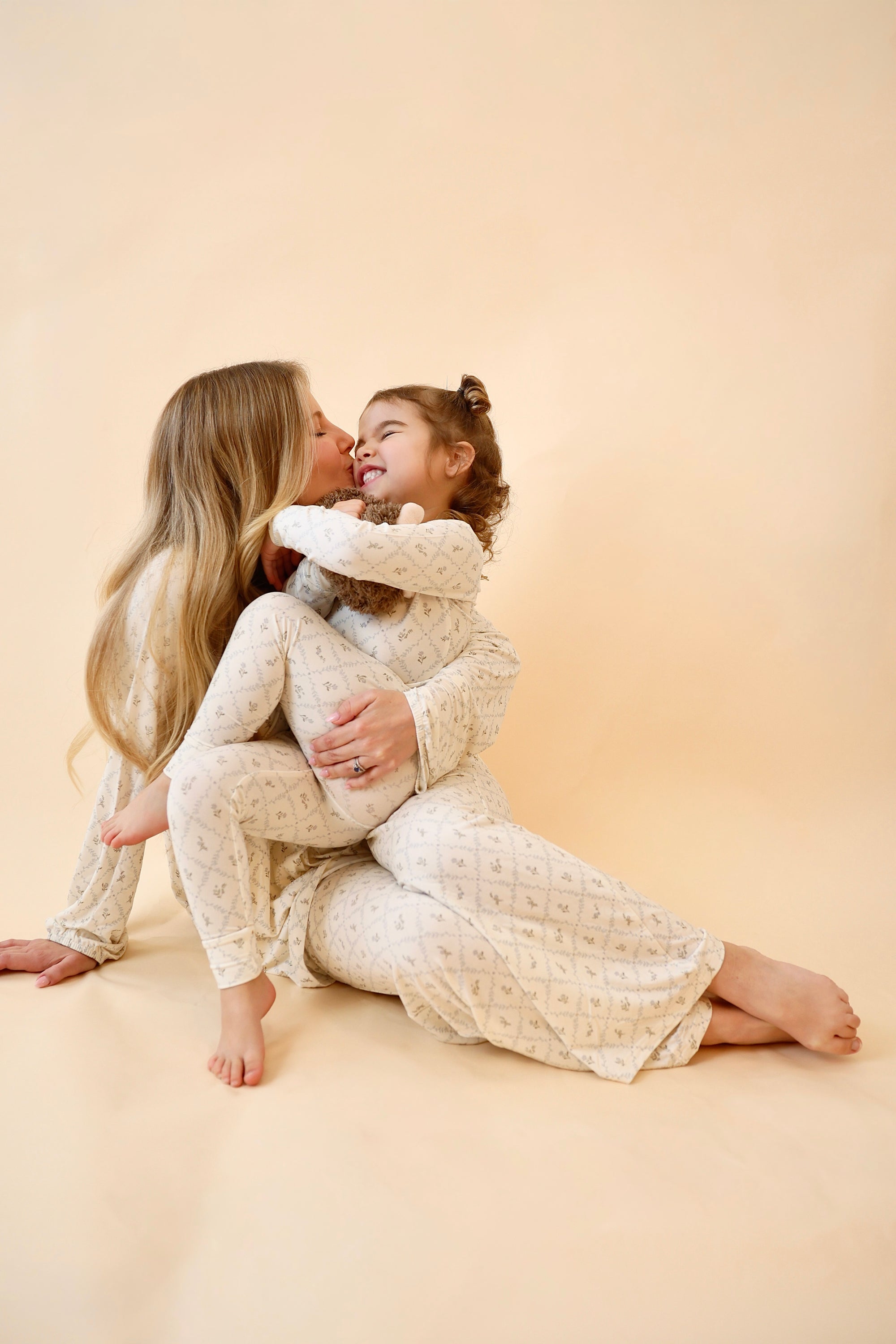 Women's Bamboo PJ Lounge Set (Vintage Floral)